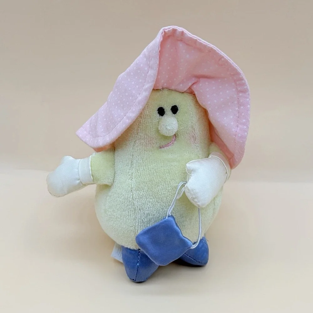 Vintage‎ Avon Somersaults Toy Miss Pear Fruit Plush 1980s Stuffed Toy Cute 5